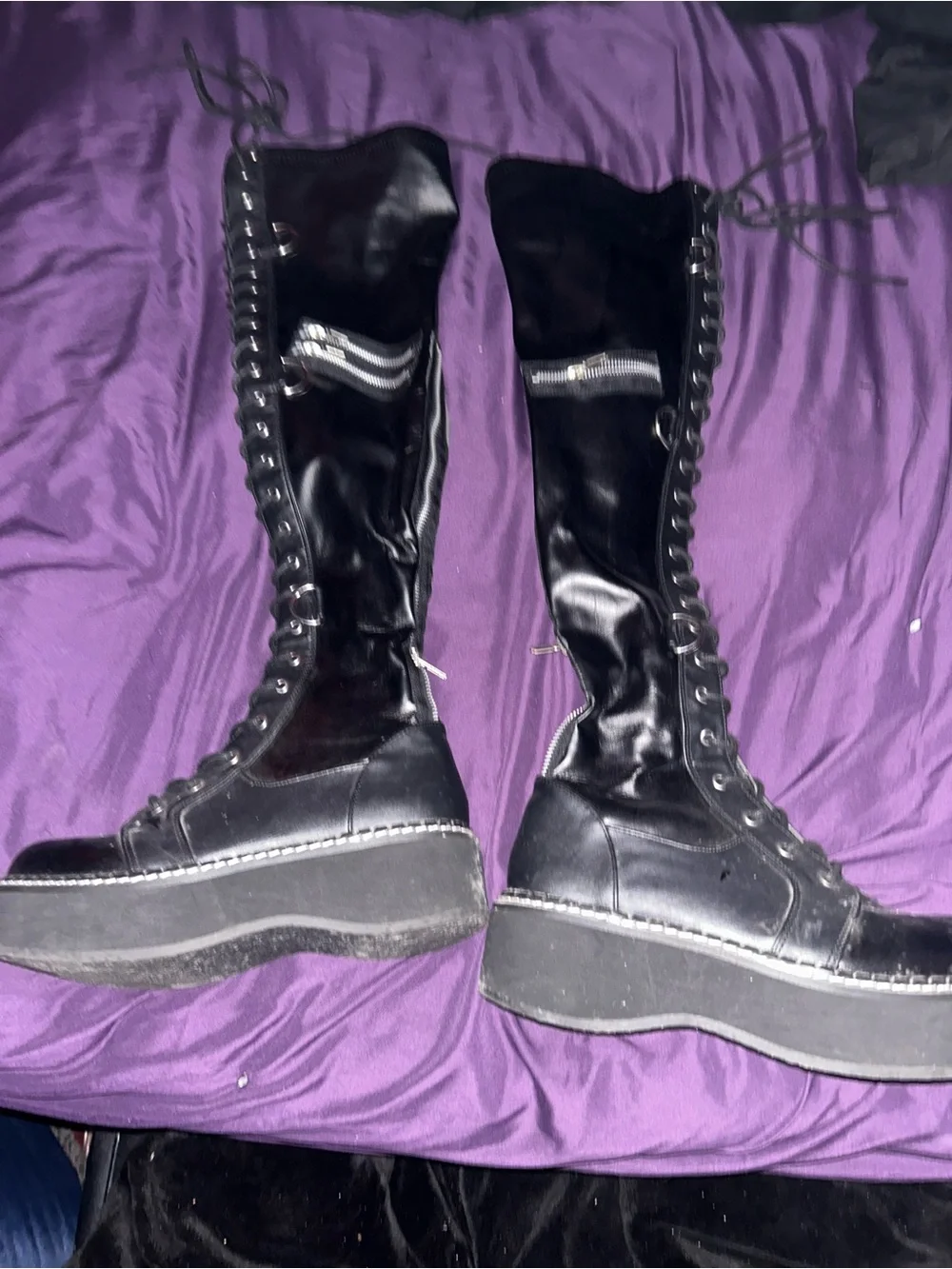 EMILY-375 PLATFORM THIGH HIGH BOOTS